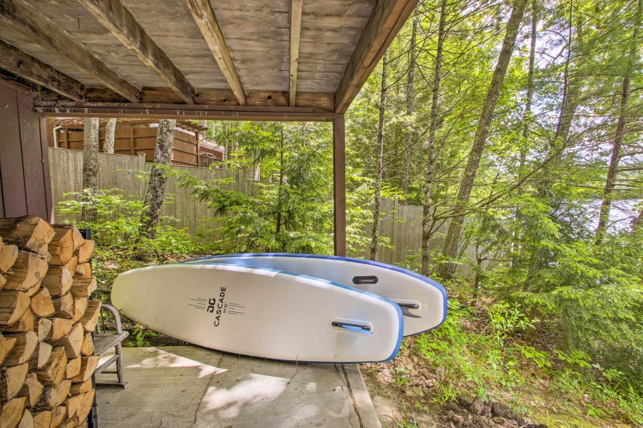 Waterfront Escape With Kayak, Paddle Boards, And Sauna Villa Casco Kültér fotó