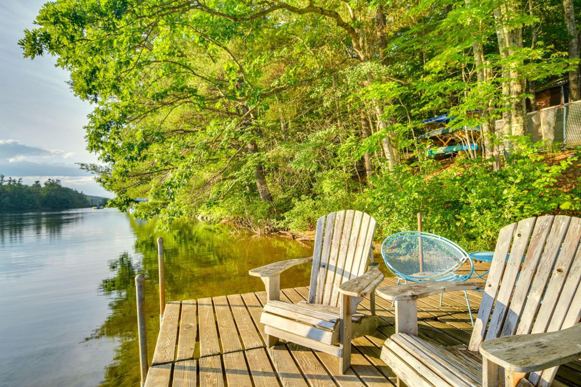 Waterfront Escape With Kayak, Paddle Boards, And Sauna Villa Casco Kültér fotó