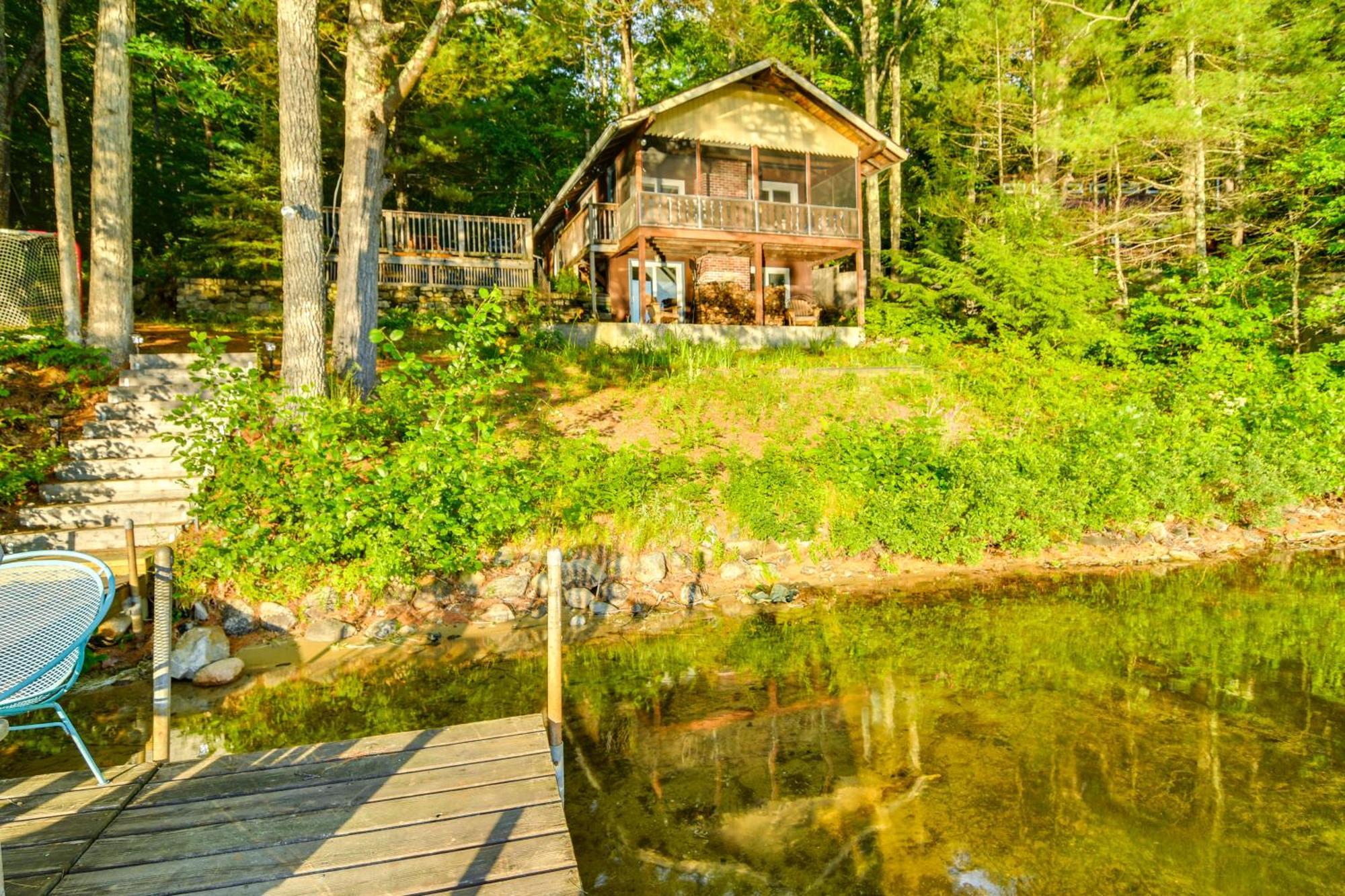 Waterfront Escape With Kayak, Paddle Boards, And Sauna Villa Casco Kültér fotó