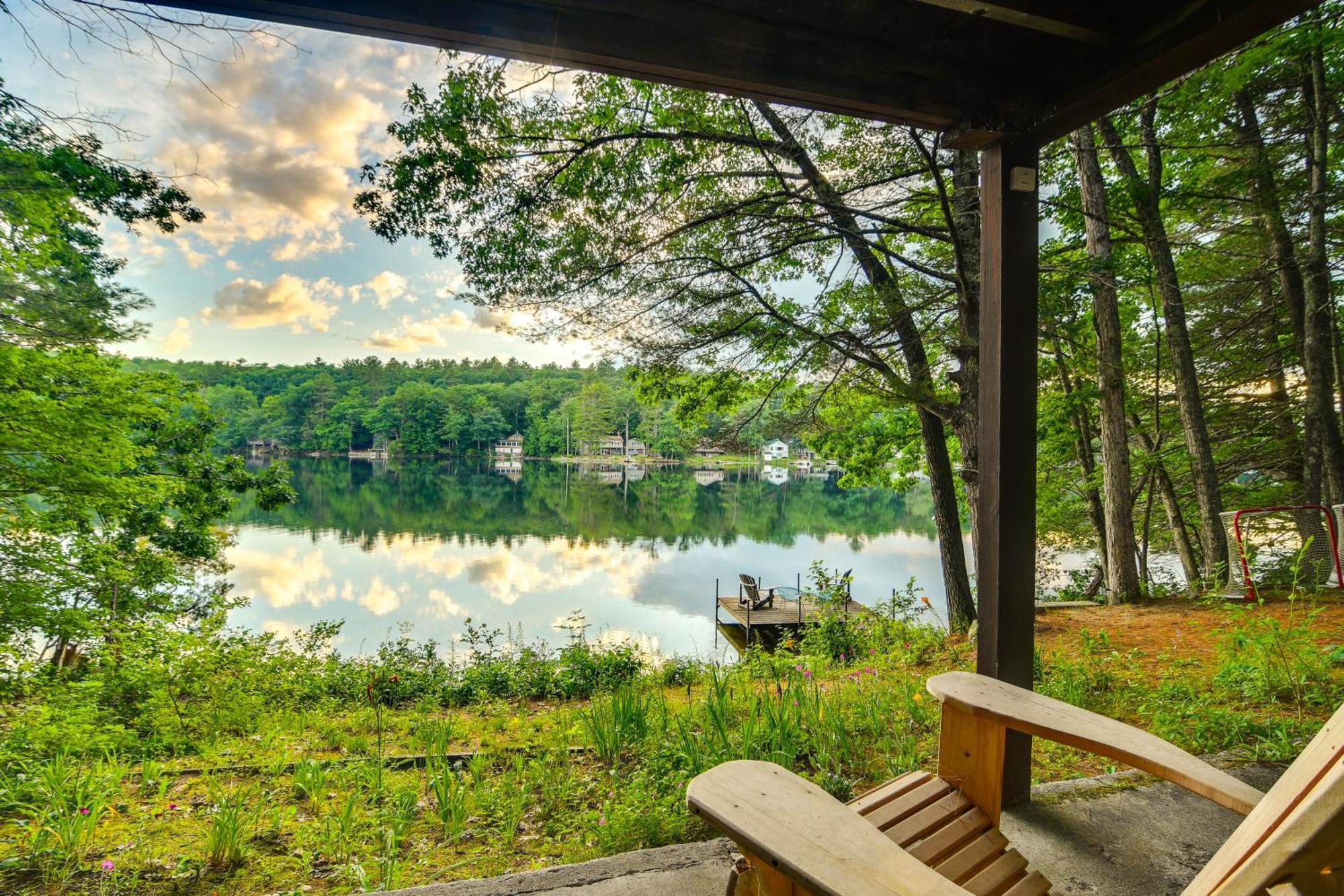 Waterfront Escape With Kayak, Paddle Boards, And Sauna Villa Casco Kültér fotó